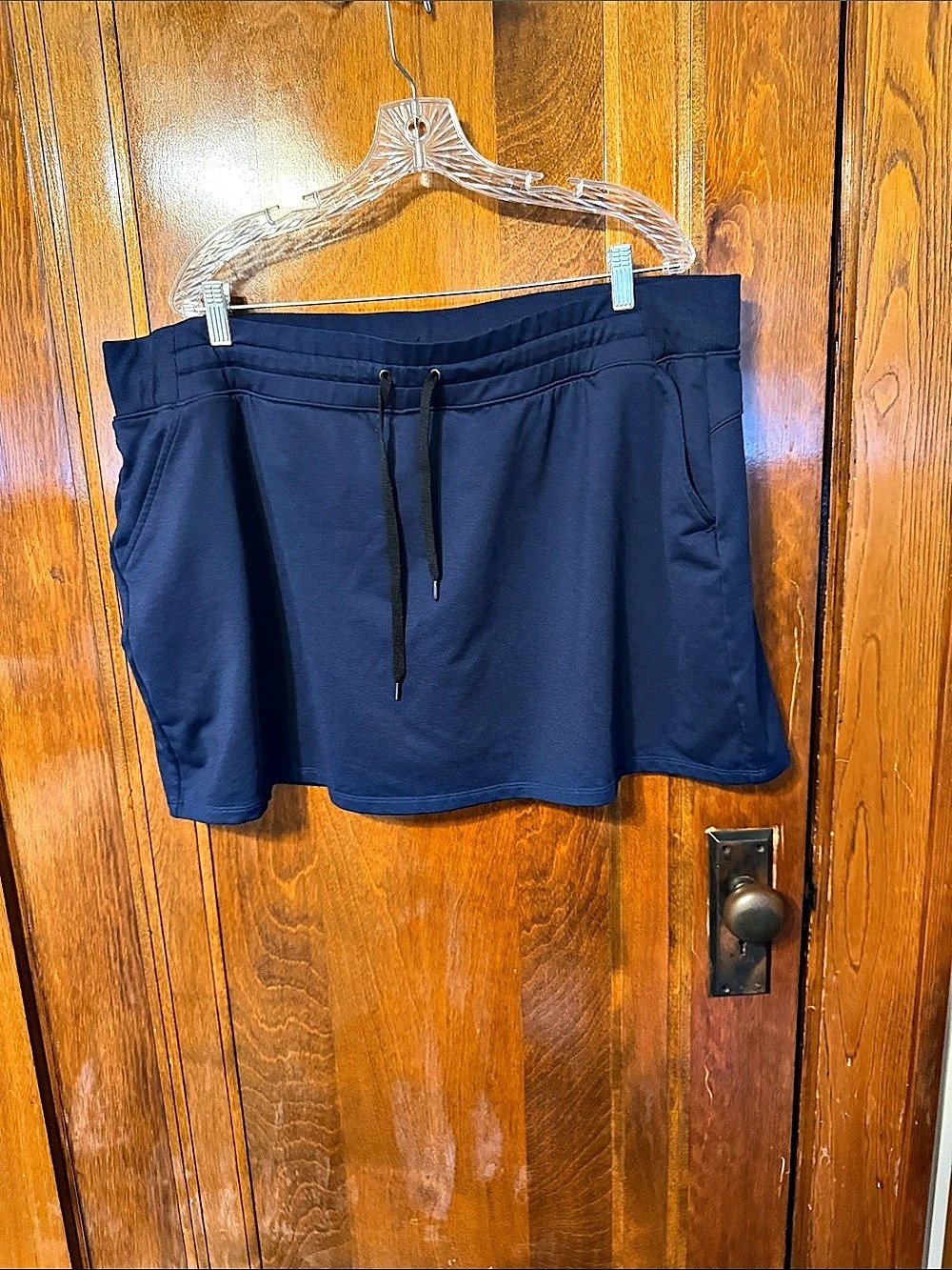 Tek Gear On-the-Go Gear Athletic Skort in Blue Size 2X Like New